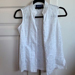 Jones New York White vest